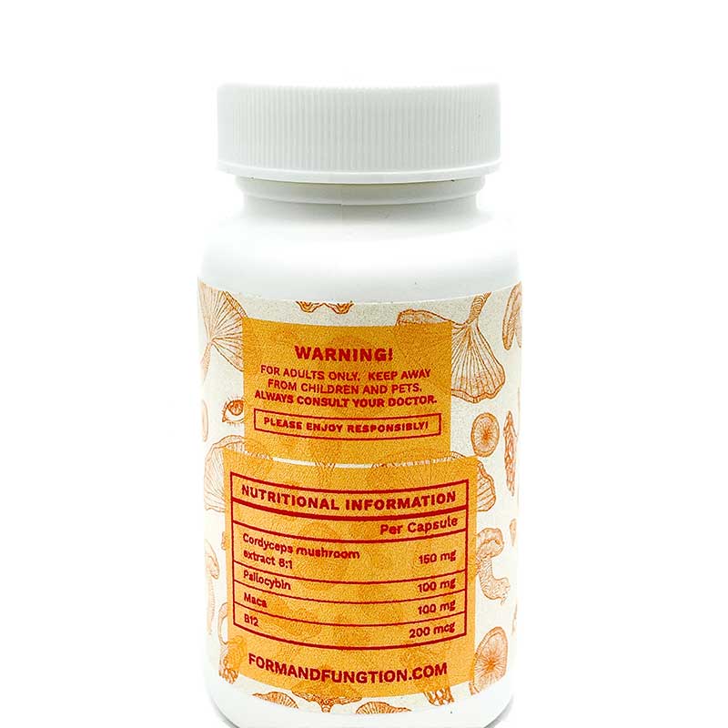 Psilocybin Extract Capsules - Zoom Psilocybin Capsules (2000mg) - Image 2